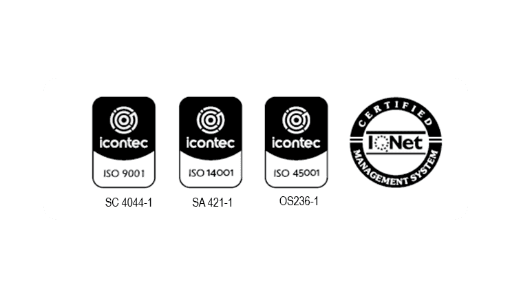 Certificados ICONTEC Certificados ICONTEC